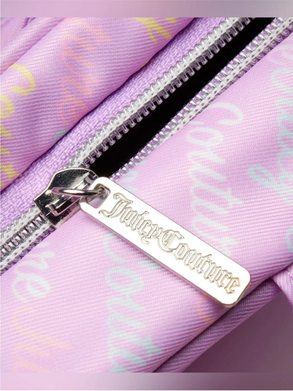Juicy Couture Lavender Makeup Bag and Cosmetic organizer NWT
